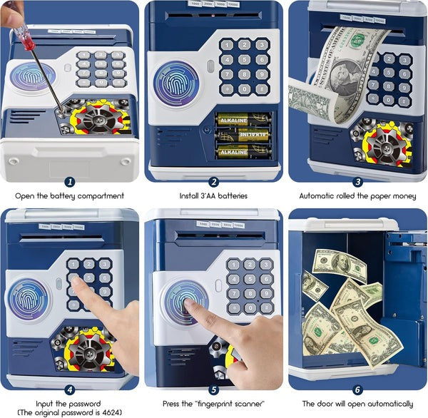 Piggy Bank ATM For Kids ( UAE Delivery Time: 1-3 Days )  :