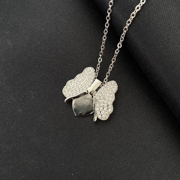 Butterfly Pendant Necklace for Women - Titanium Steel Clavicle Chain ( UAE Delivery Time: 1-3 Days )